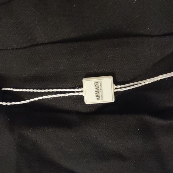 NWT Vintage Armani Collezioni Black Size 16 - Picture 10 of 12
